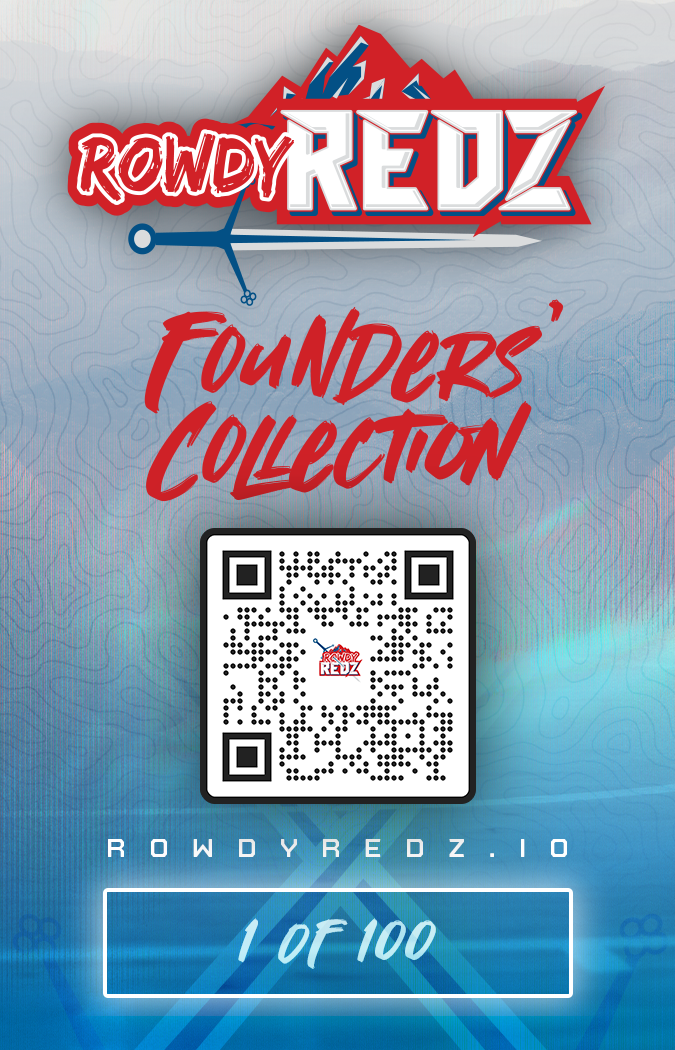 Rowdy Redz Founders&#39; Collection Autographed Card: Trenton Walters