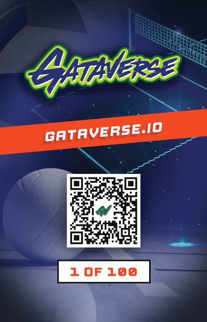Gataverse Volleyball Collection Autographed Card: AC Fitzpatrick
