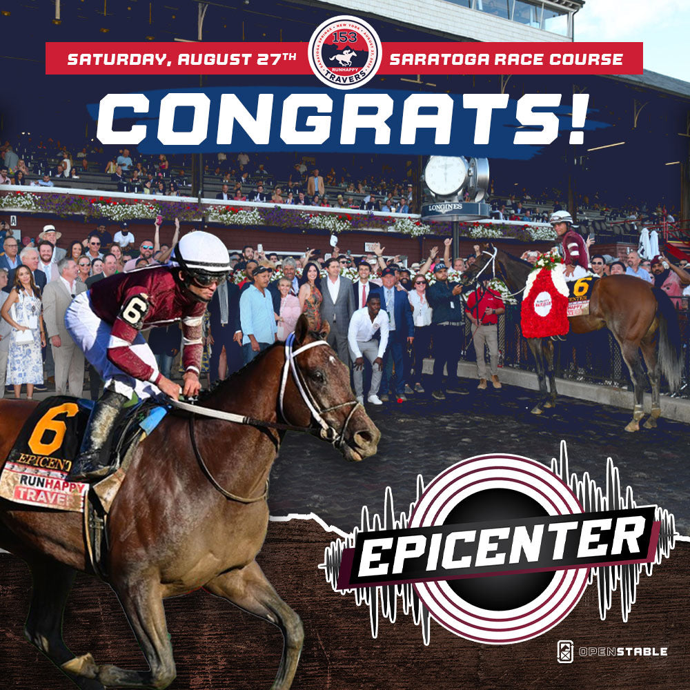 Travers Stakes Win Digital Trophy delivered to All Epicenter NFT holders!