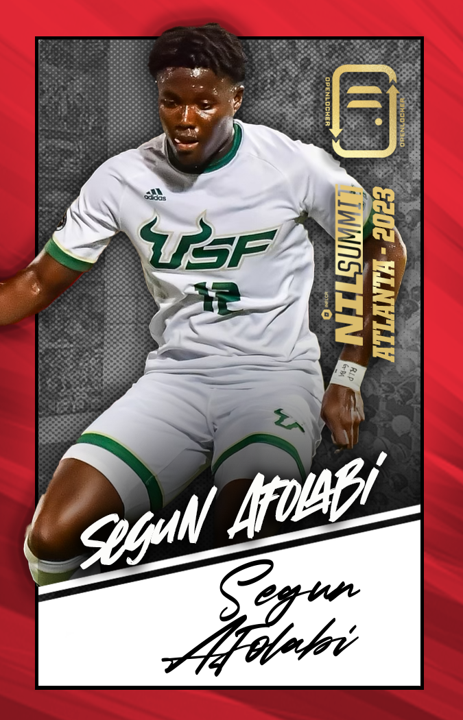 Summit Select Collection Autographed Card: Segun Afolabi