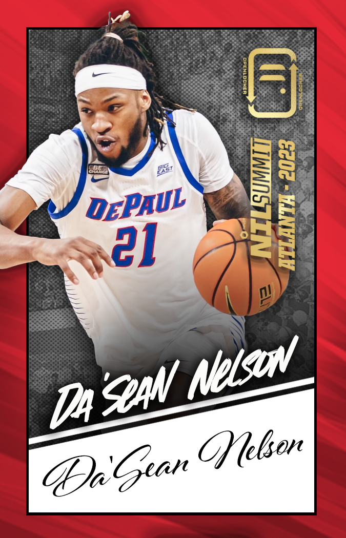 Summit Select Collection Autographed Card: Da&#39; Sean Nelson