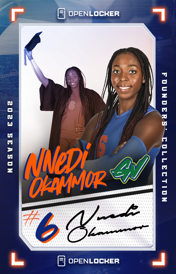 Gataverse Volleyball Collection Autographed Card: Nnedi Okammor