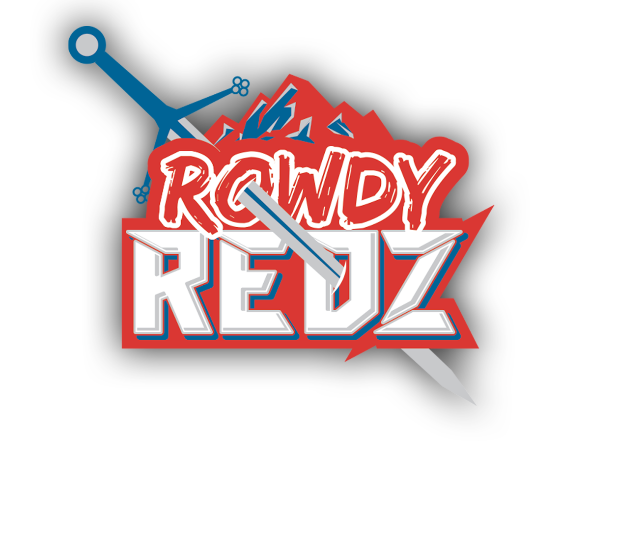 Rowdy Energy Level Logo T-Shirt – Rowdy Energy Drink