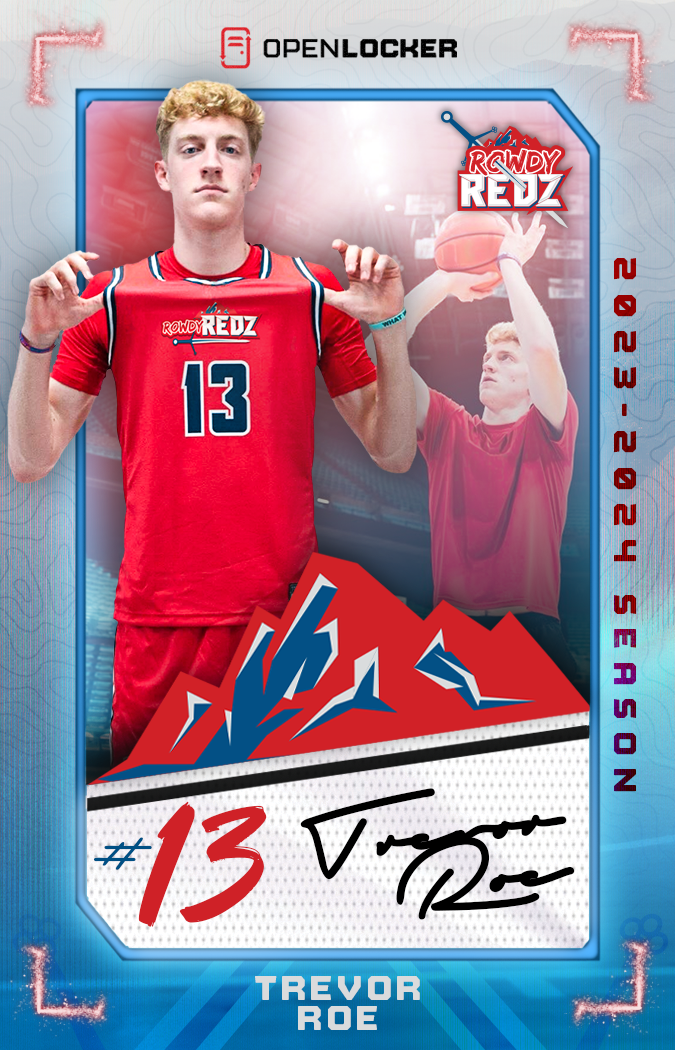 Rowdy Redz Founders&#39; Collection Autographed Card: Trevor Roe