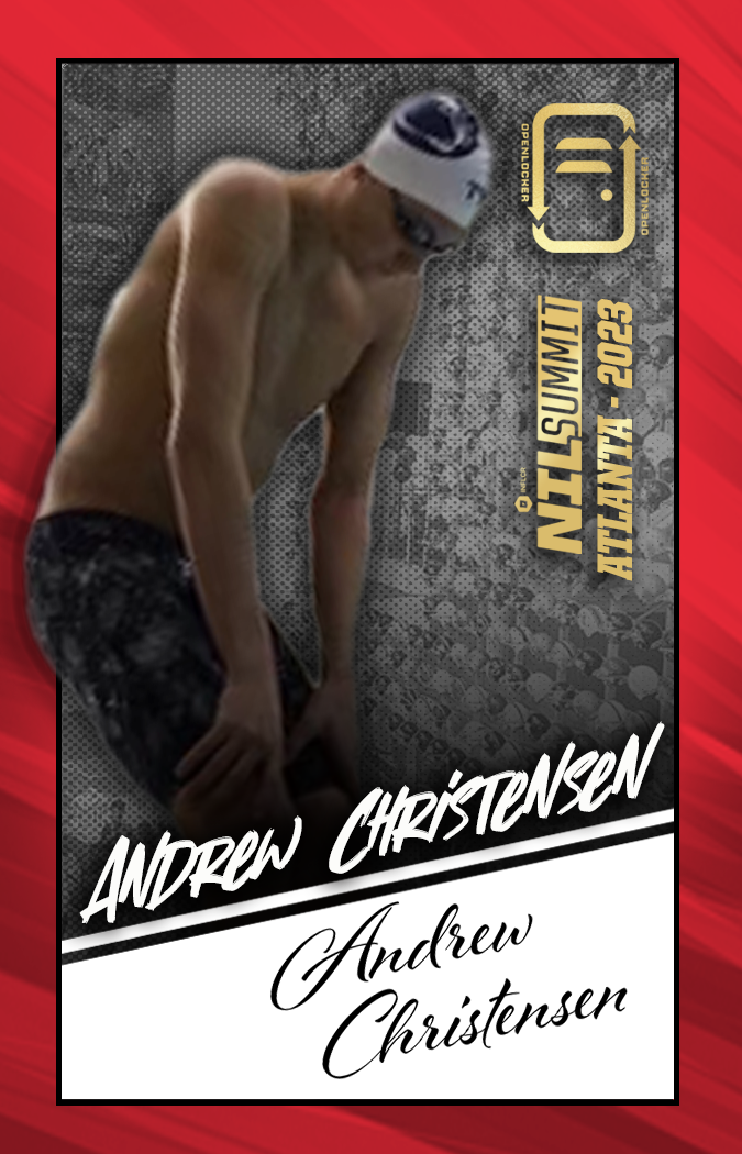Summit Select Collection Autographed Card: Andrew Christensen