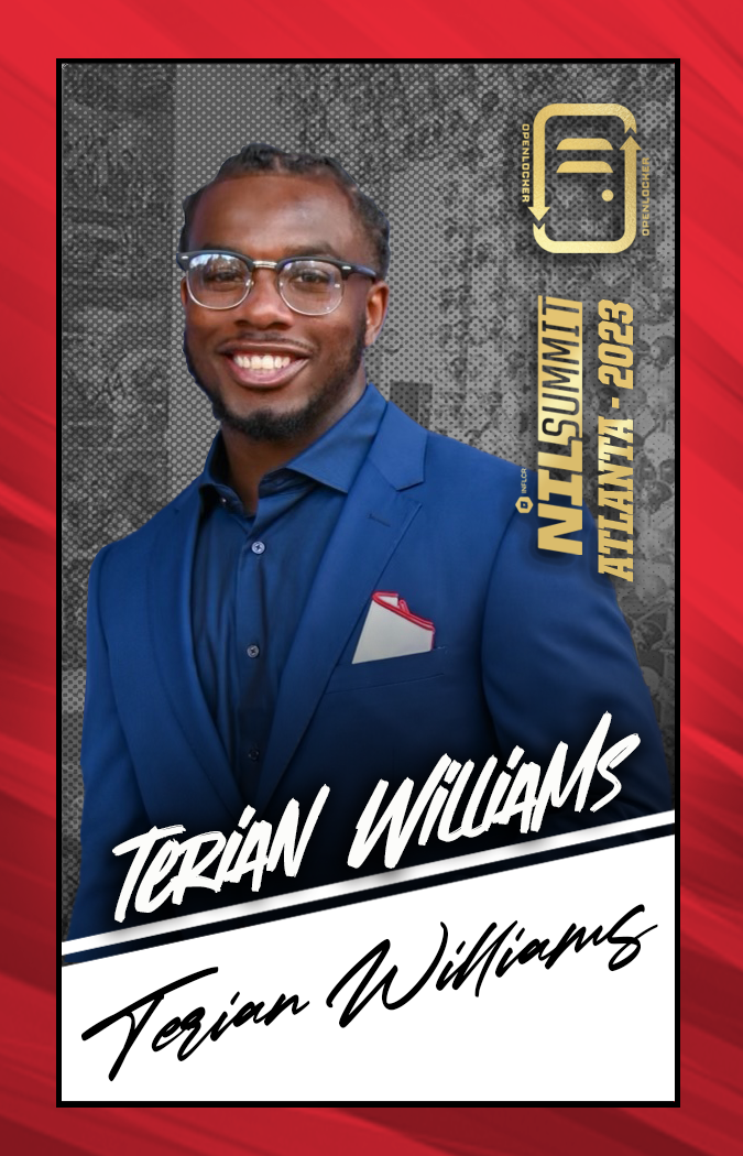 Summit Select Collection Autographed Card: Terian Williams