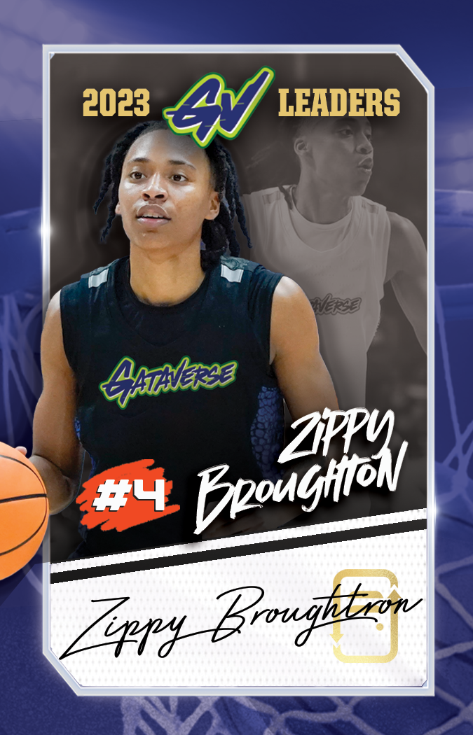 Gataverse GV Leaders Collection Autographed Card: Zippy Broughton