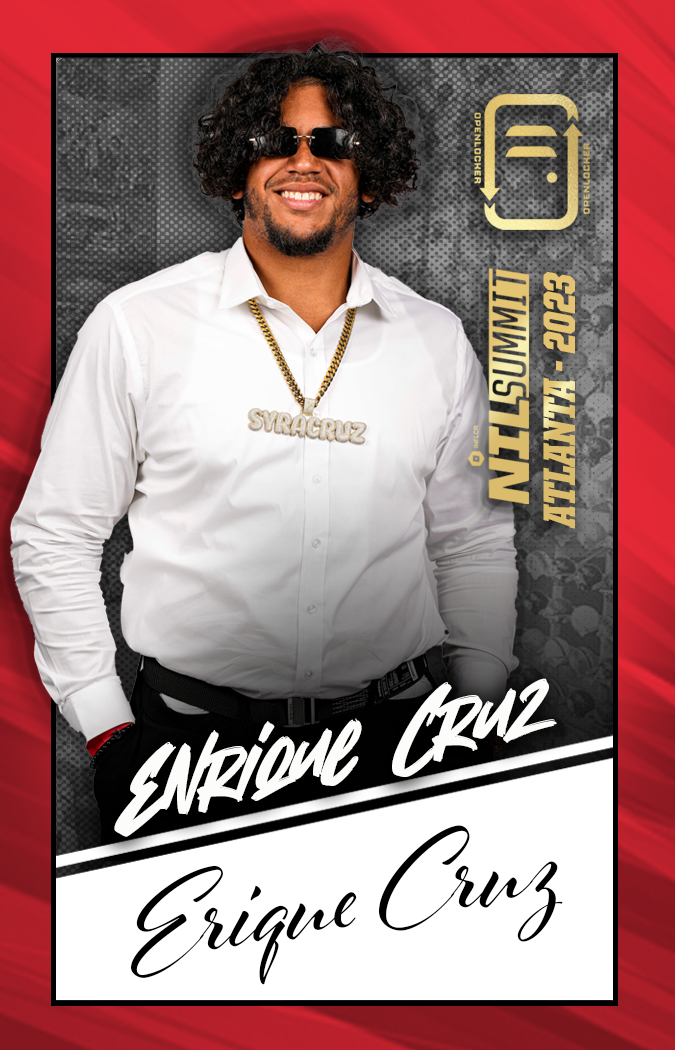 Summit Select Collection Autographed Card: Enrique Cruz