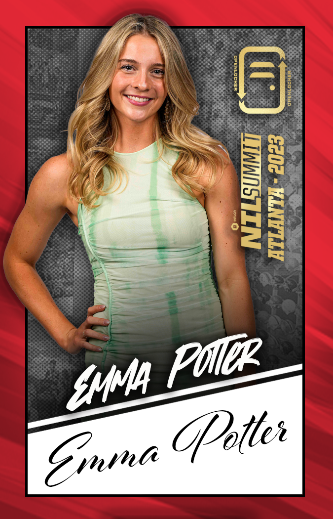 Summit Select Collection Autographed Card: Emma Potter