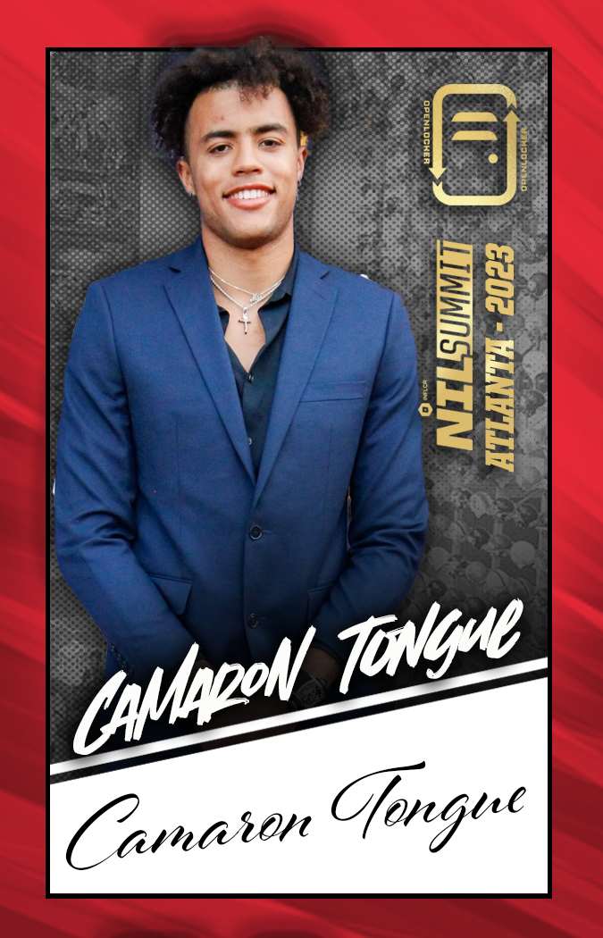 Summit Select Collection Autographed Card: Camaron Tongue