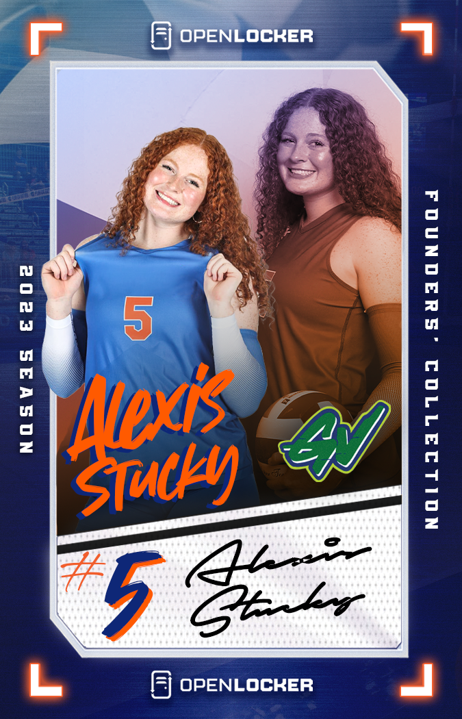Gataverse Volleyball Collection Autographed Card: Alexis Stucky