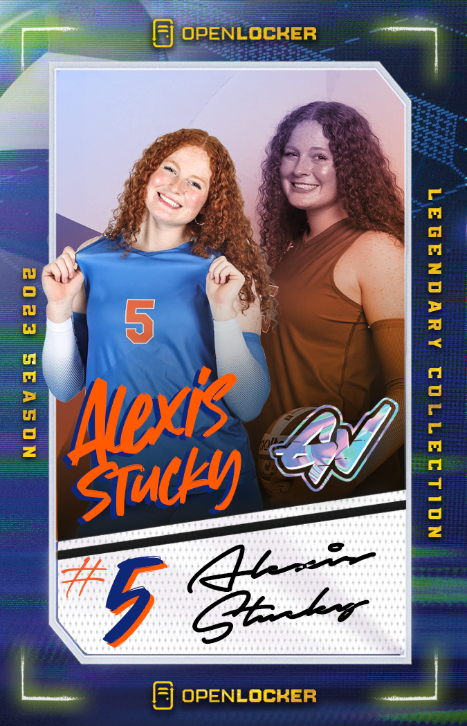Gataverse Volleyball Collection Legendary Autographed Card: Alexis Stucky
