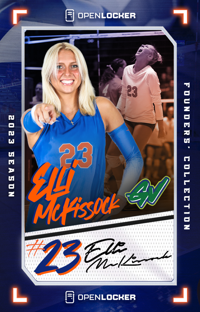 Gataverse Volleyball Collection Autographed Card: Elli McKissock