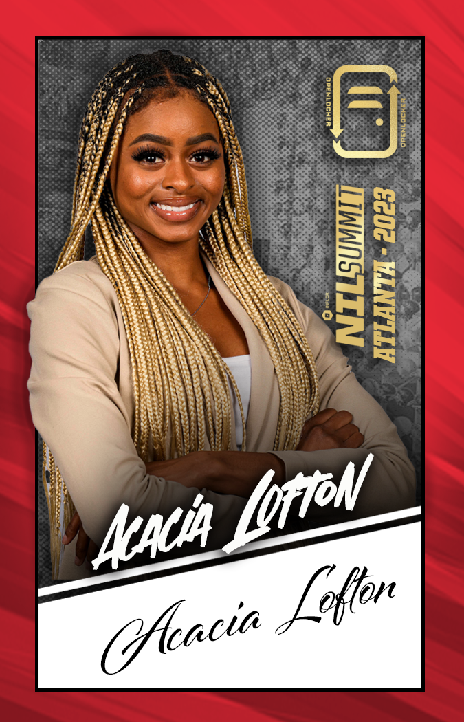 Summit Select Collection Autographed Card: Acacia Lofton