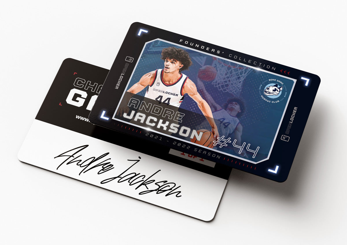 BYHC Autographed Platinum Card: Andre Jackson