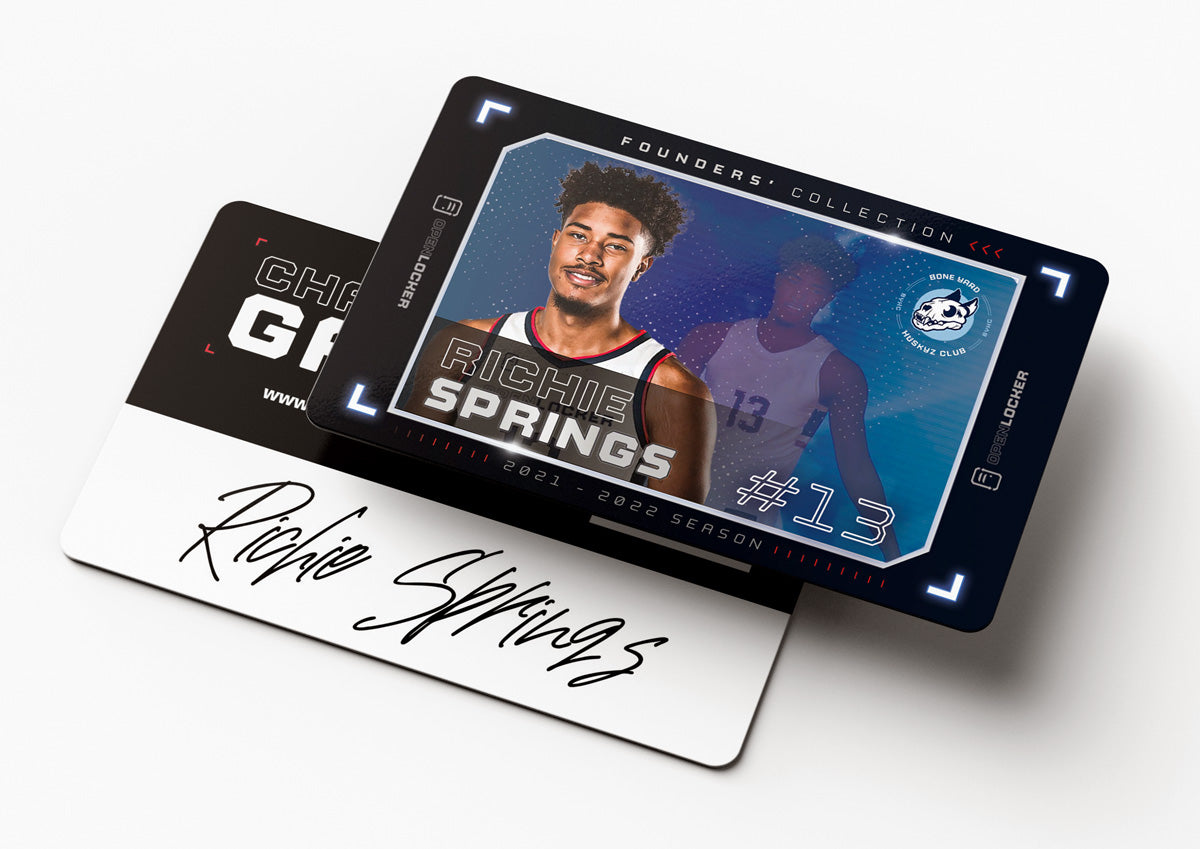 BYHC Autographed Platinum Card: Richie Springs