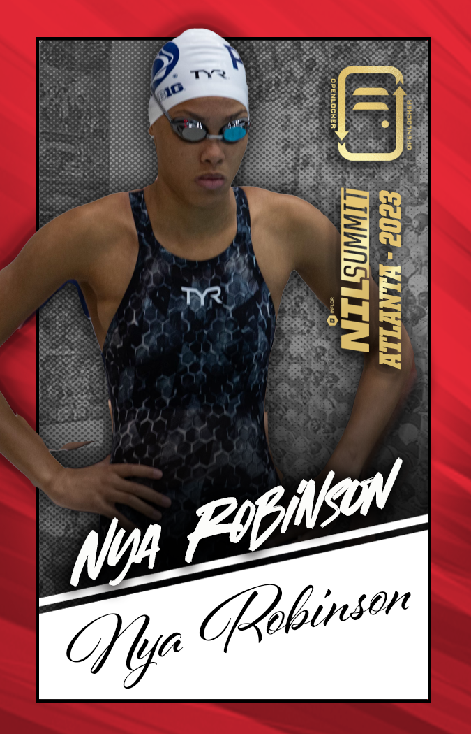 Summit Select Collection Autographed Card: Nya Robinson