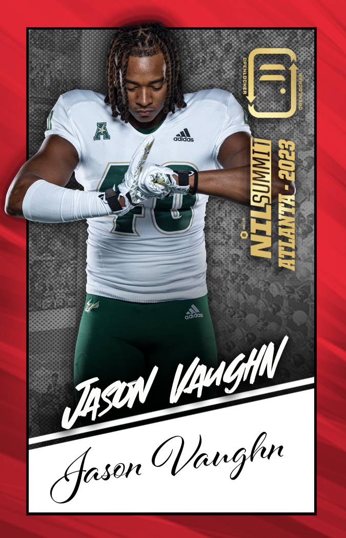 Summit Select Collection Autographed Card: Jason Vaughn
