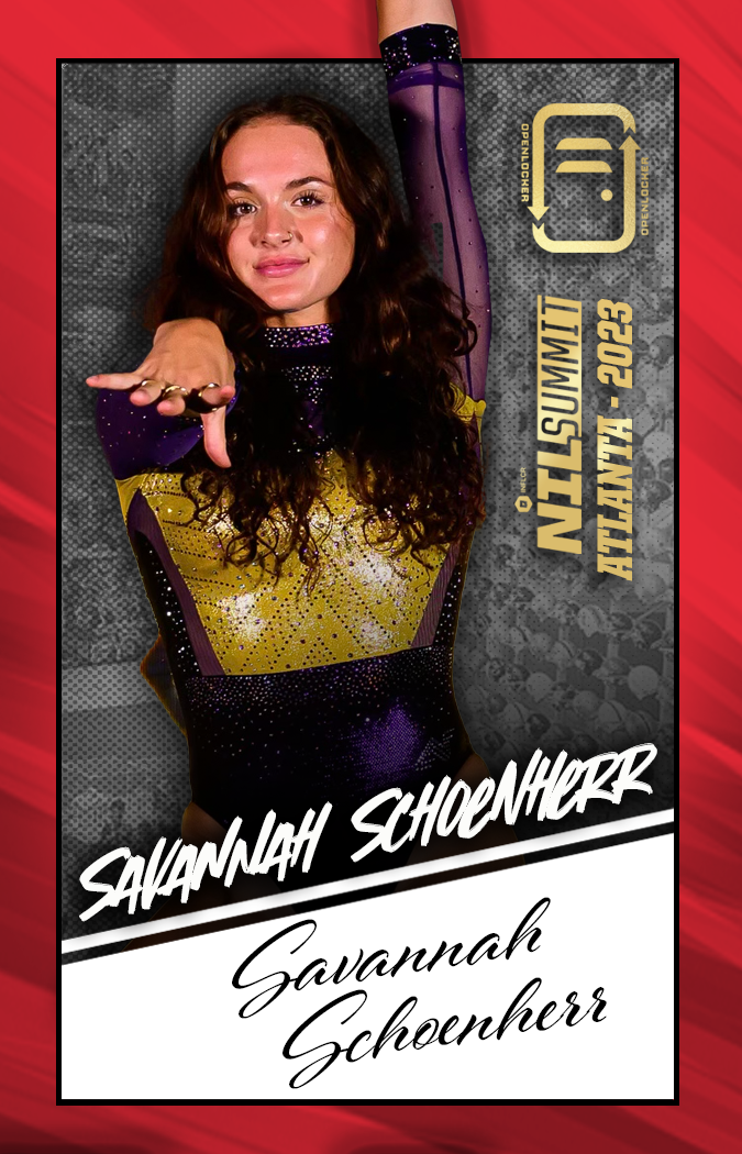 Summit Select Collection Autographed Card: Savannah Schoenherr