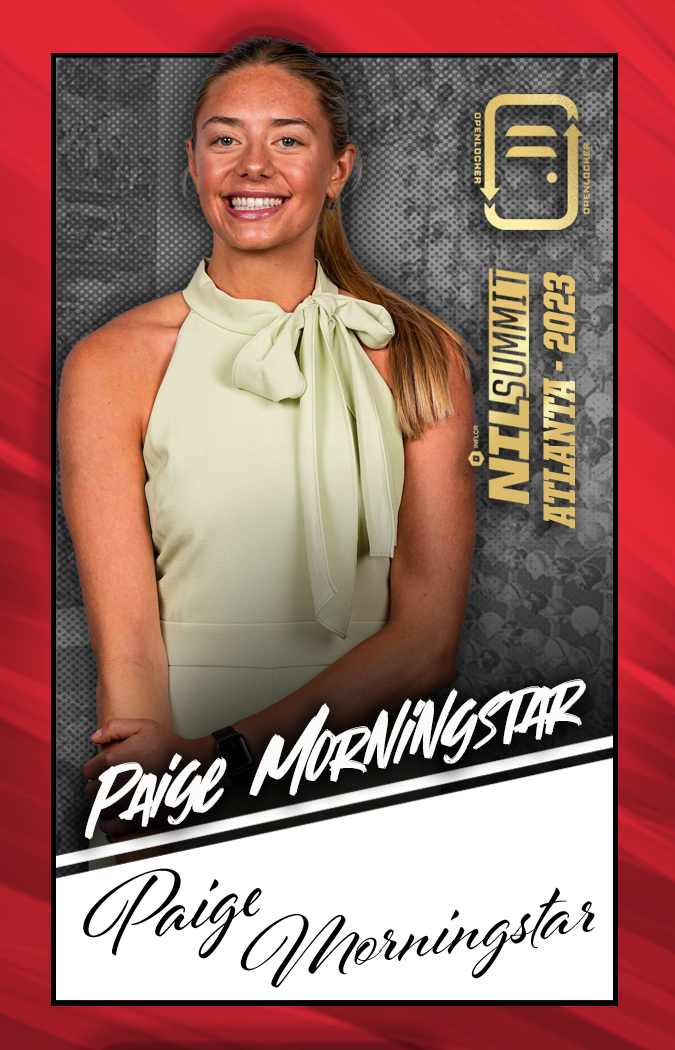 Summit Select Collection Autographed Card: Paige Morningstar