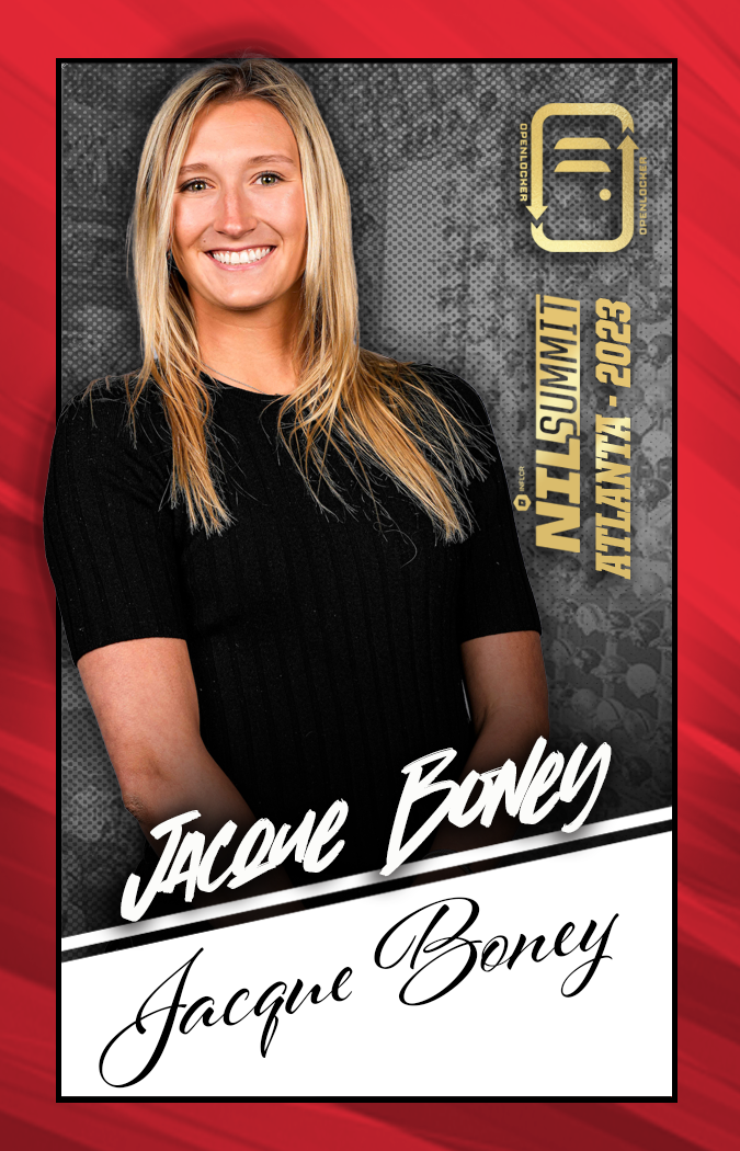 Summit Select Collection Autographed Card: Jacque Boney