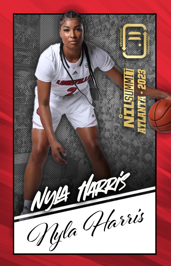 Summit Select Collection Autographed Card: Nyla Harris