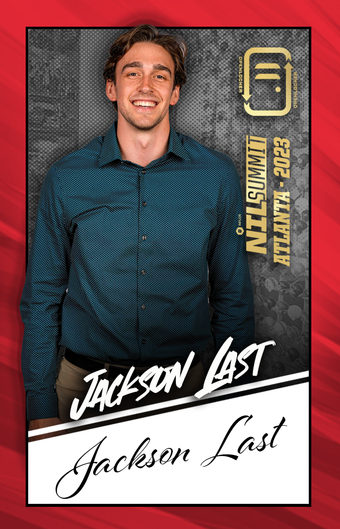 Summit Select Collection Autographed Card: Jackson Last