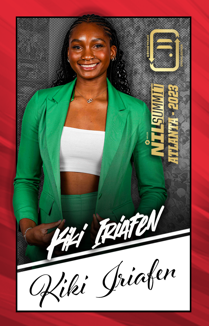 Summit Select Collection Autographed Card: Kiki Iriafen