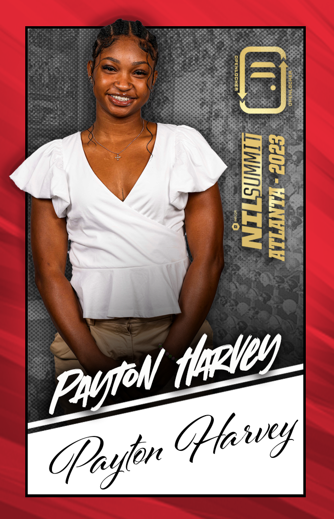 Summit Select Collection Autographed Card: Payton Harvey