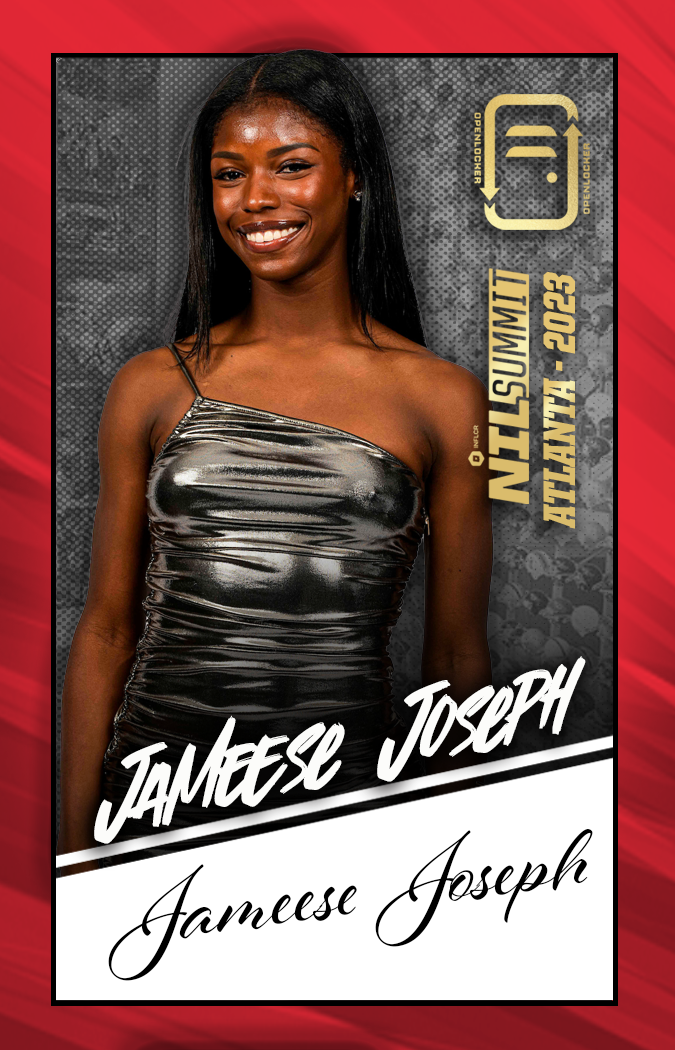 Summit Select Collection Autographed Card: Jameese Joseph
