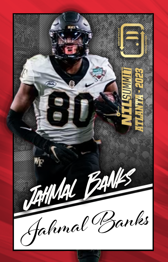Summit Select Collection Autographed Card: Jahmal Banks