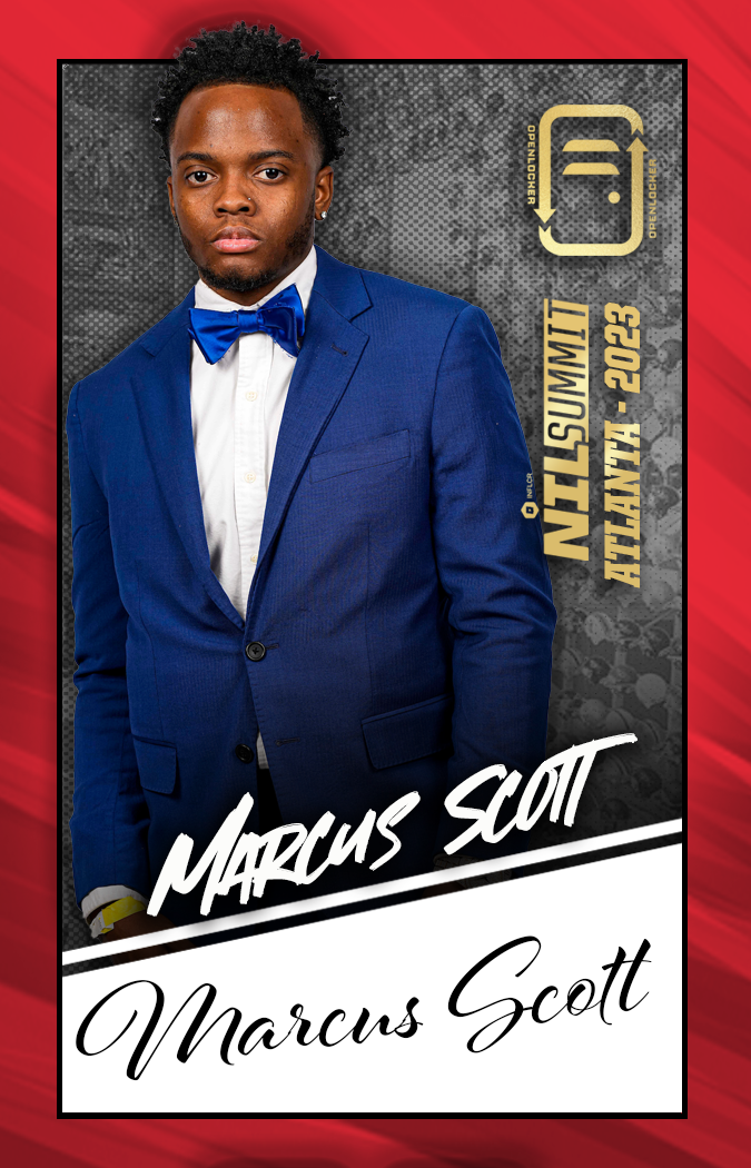 Summit Select Collection Autographed Card: Marcus Scott