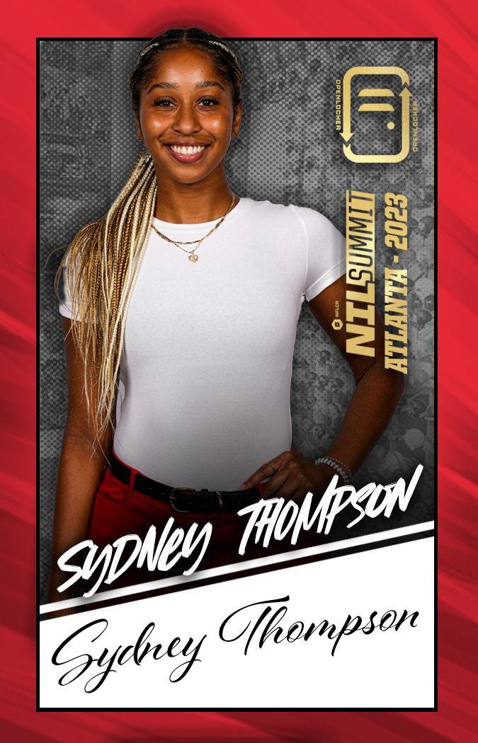 Summit Select Collection Autographed Card: Sydney Thompson