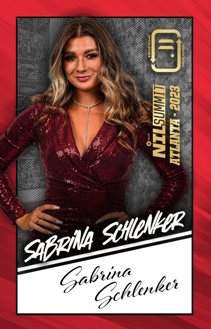 Summit Select Collection Autographed Card: Sabrina Schlenker