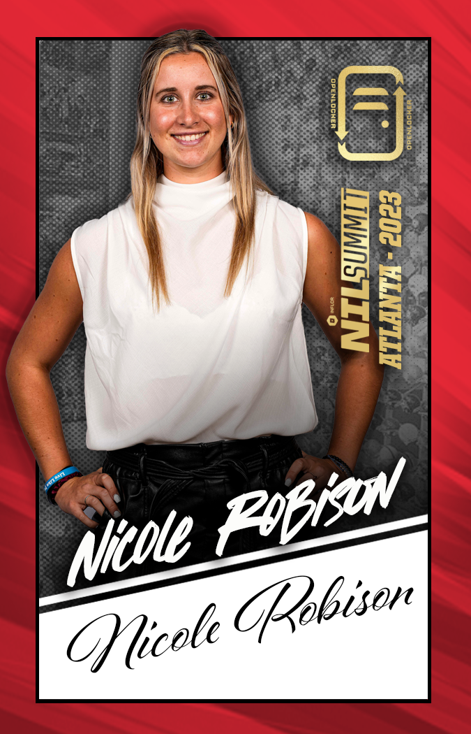 Summit Select Collection Autographed Card: Nicole Robison