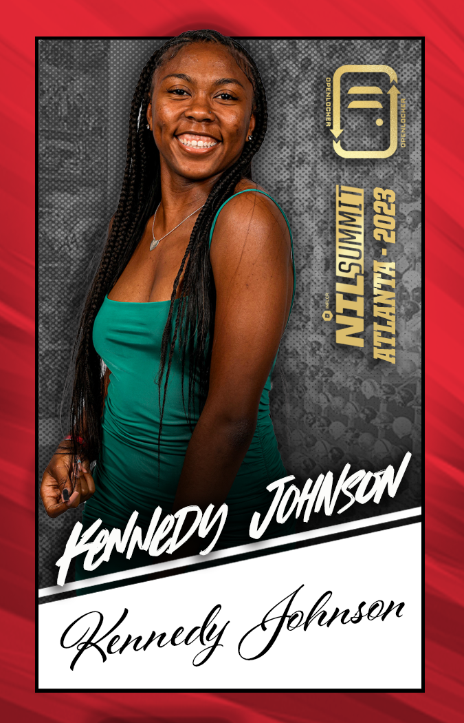 Summit Select Collection Autographed Card: Kennedy Johnson