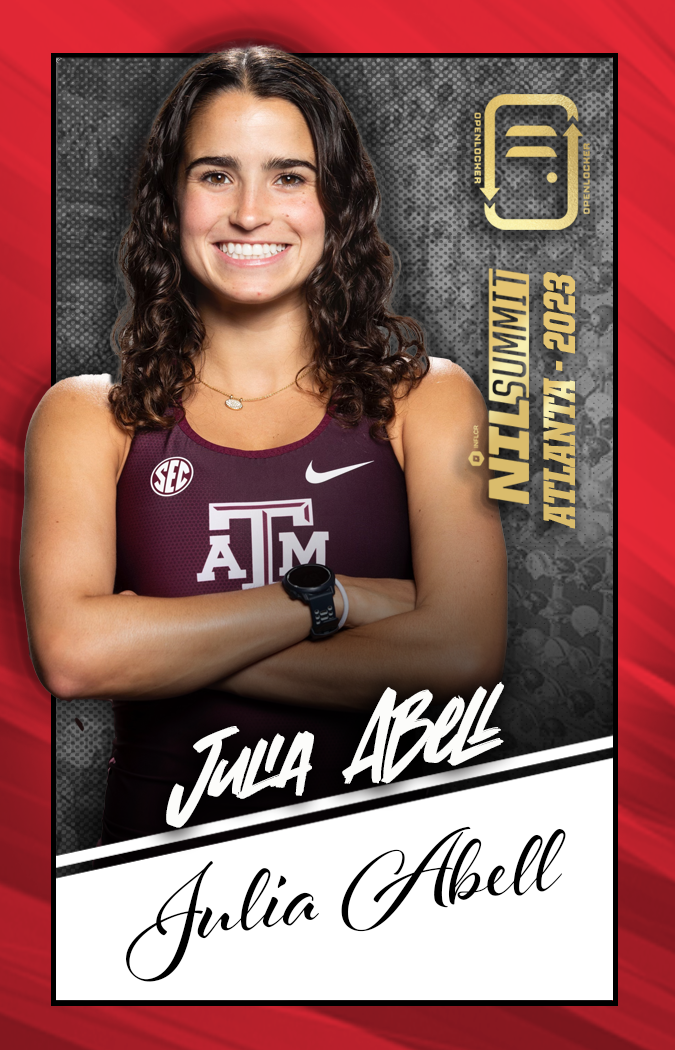 Summit Select Collection Autographed Card: Julia Abell