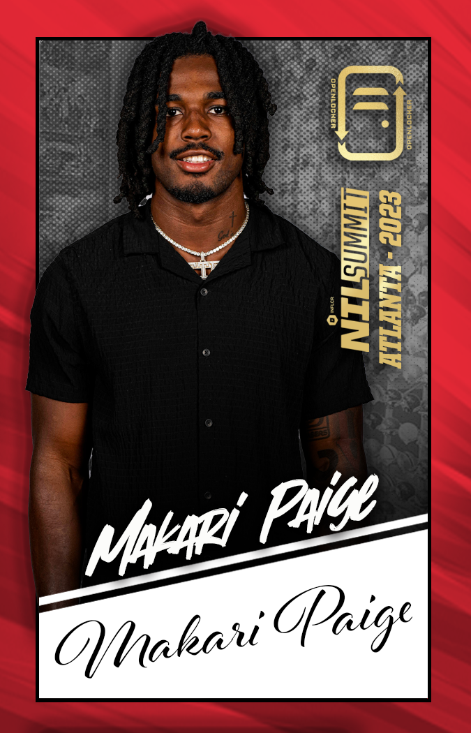 Summit Select Collection Autographed Card: Makari Paige