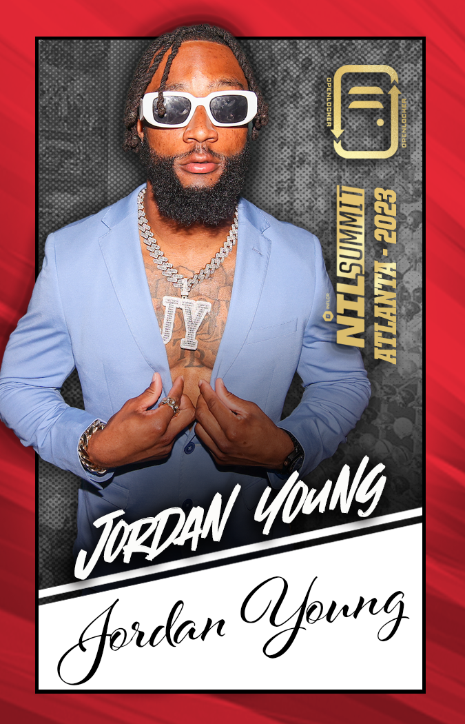 Summit Select Collection Autographed Card: Jordan Young